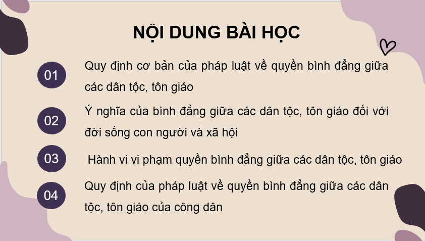 Giáo án điện tử KTPL 11 Bài 12 (Chân trời sáng tạo): Quyền bình đẳng giữa các dân tộc, tôn giáo (ảnh 1)