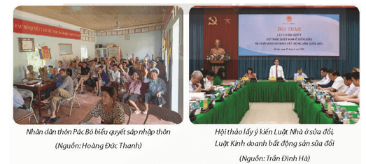 Giáo án điện tử KTPL 11 Bài 13 (Chân trời sáng tạo): Quyền và nghĩa vụ công dân trong tham gia quản lí nhà nước và xã hội (ảnh 1)
