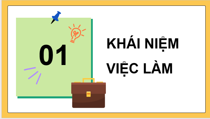 Giáo án điện tử KTPL 11 Bài 4 (Cánh diều): Việc làm (ảnh 1)