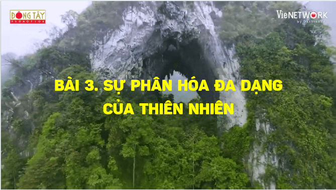 Giáo án điện tử Địa lí 12 Bài 3 (Kết nối tri thức): Sự phân hoá đa dạng của thiên nhiên (ảnh 1)