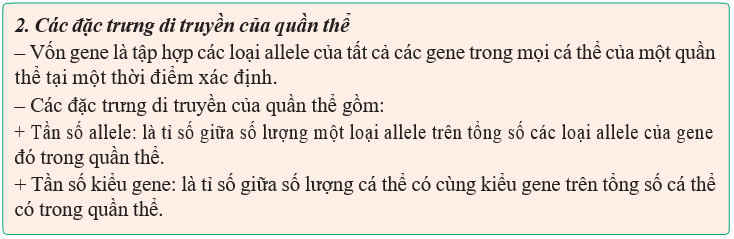 Giáo án điện tử Sinh học 12 (Kết nối tri thức): Bài 18: Di truyền quần thể (ảnh 1)