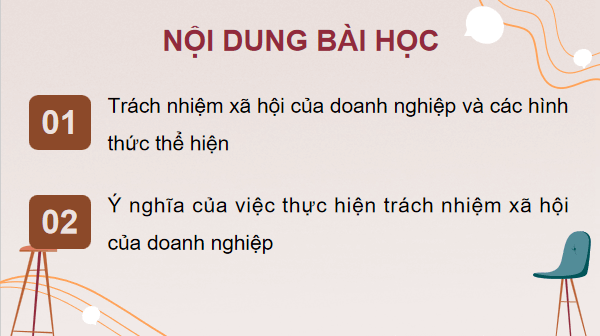 Giáo án điện tử KTPL 12 (Cánh diều): Bài 6: Trách nhiệm xã hội của doanh nghiệp (ảnh 1)