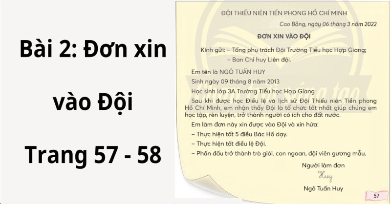 TOP 10 đoạn văn Hoàn thành Đơn xin vào Đội theo mẫu (2025) SIÊU HAY (ảnh 1)