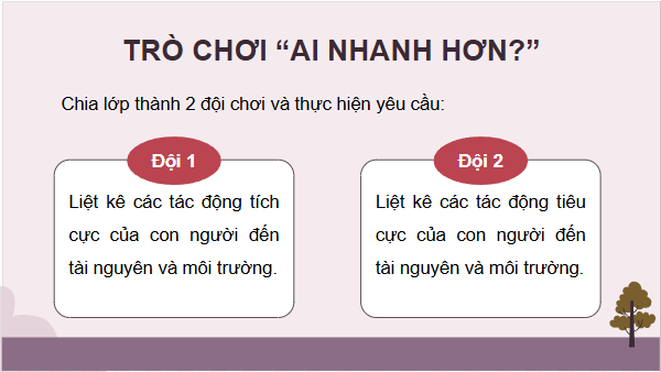 Giáo án điện tử Địa lí 12 Bài 6 (Chân trời sáng tạo): Thực hành: Sử dụng hợp lí tài nguyên và bảo vệ môi trường địa phương (ảnh 1)