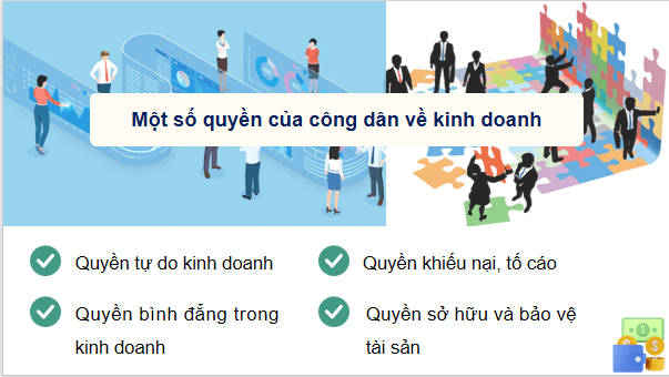 Giáo án điện tử KTPL 12 (Kết nối tri thức): Bài 8: Quyền và nghĩa vụ của công dân về kinh doanh và nộp thuế (ảnh 1)
