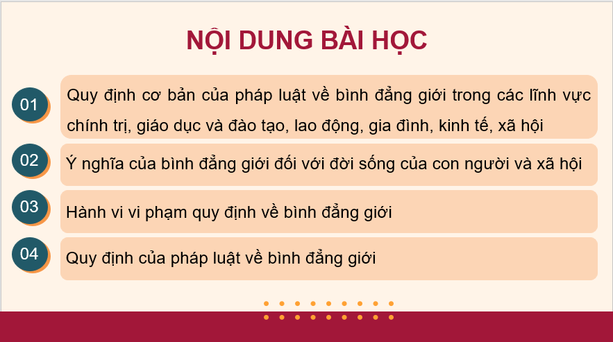Giáo án điện tử KTPL 11 Bài 11 (Chân trời sáng tạo): Bình đẳng giới (ảnh 1)