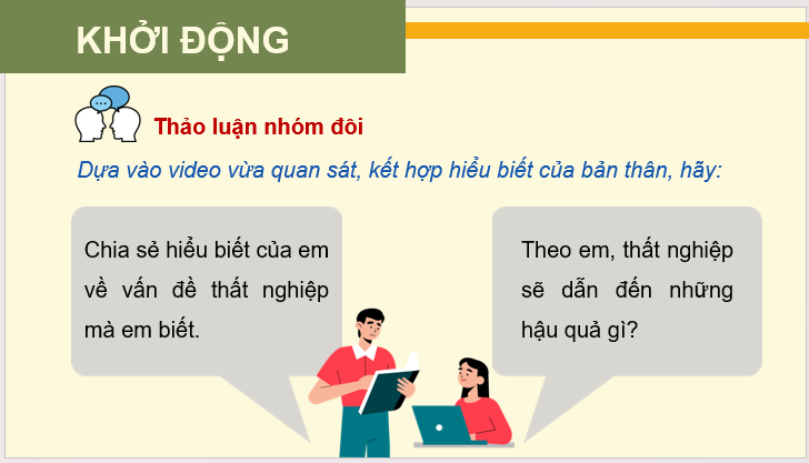 Giáo án điện tử KTPL 11 Bài 5 (Cánh diều): Thất nghiệp (ảnh 1)