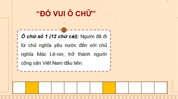 Giáo án điện tử Lịch sử 12 Bài 12 (Chân trời sáng tạo): Hoạt động đối ngoại của Việt Nam trong đấu tranh giành độc lập dân tộc (đầu thế kỉ XX đến Cách mạng tháng Tám năm 1945) (ảnh 1)