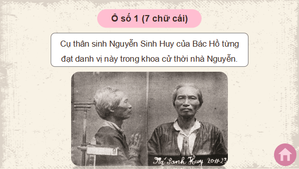 Giáo án điện tử Lịch sử 12 Bài 14 (Cánh diều): Khái quát về cuộc đời và sự nghiệp của Hồ Chí Minh (ảnh 1)