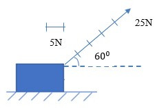 Hãy vẽ các mũi tên biểu diễn lực trong các trường hợp sau đây theo tỉ xích 0,5 cm ứng với 5 N (ảnh 1)