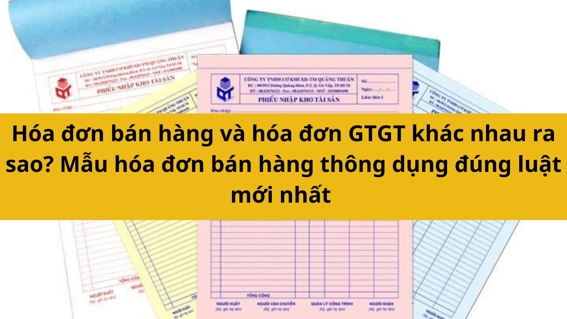 H&oacute;a đơn b&aacute;n h&agrave;ng v&agrave; h&oacute;a đơn GTGT kh&aacute;c nhau ra sao? Mẫu h&oacute;a đơn b&aacute;n h&agrave;ng th&ocirc;ng đ&uacute;ng luật mới nhất 2025