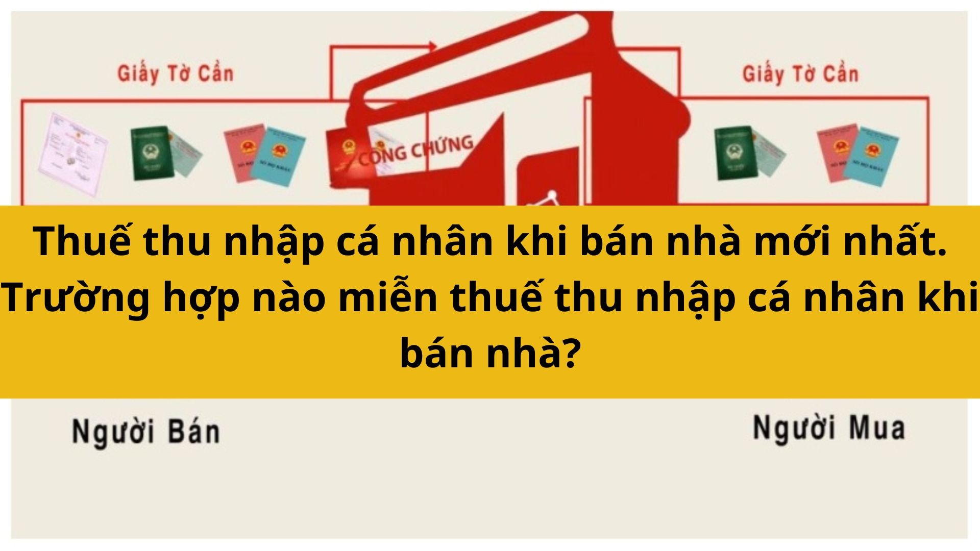 Thuế thu nhập c&aacute; nh&acirc;n khi b&aacute;n nh&agrave; mới nhất 2025. Trường hợp n&agrave;o miễn thuế thu nhập c&aacute; nh&acirc;n khi b&aacute;n nh&agrave;? 