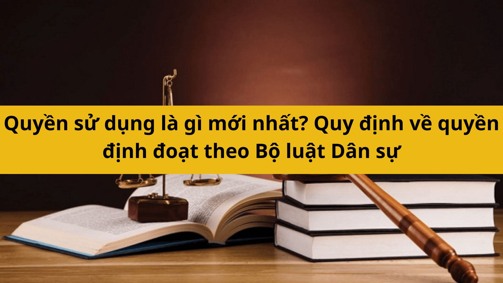 Quyền sử dụng l&agrave; g&igrave; mới nhất 2025? Quy định về quyền định đoạt theo Bộ luật D&acirc;n sự 
