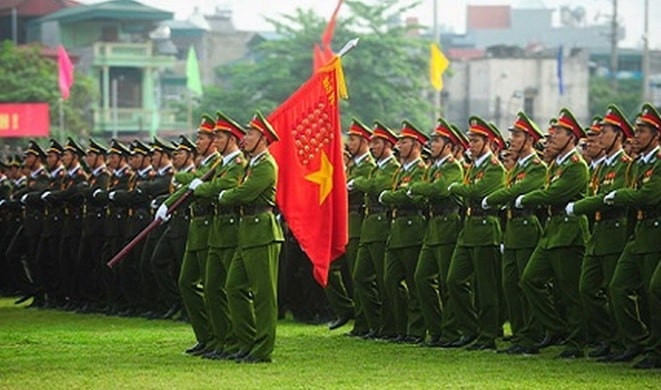 5 lời thề danh dự của C&ocirc;ng an nh&acirc;n d&acirc;n 