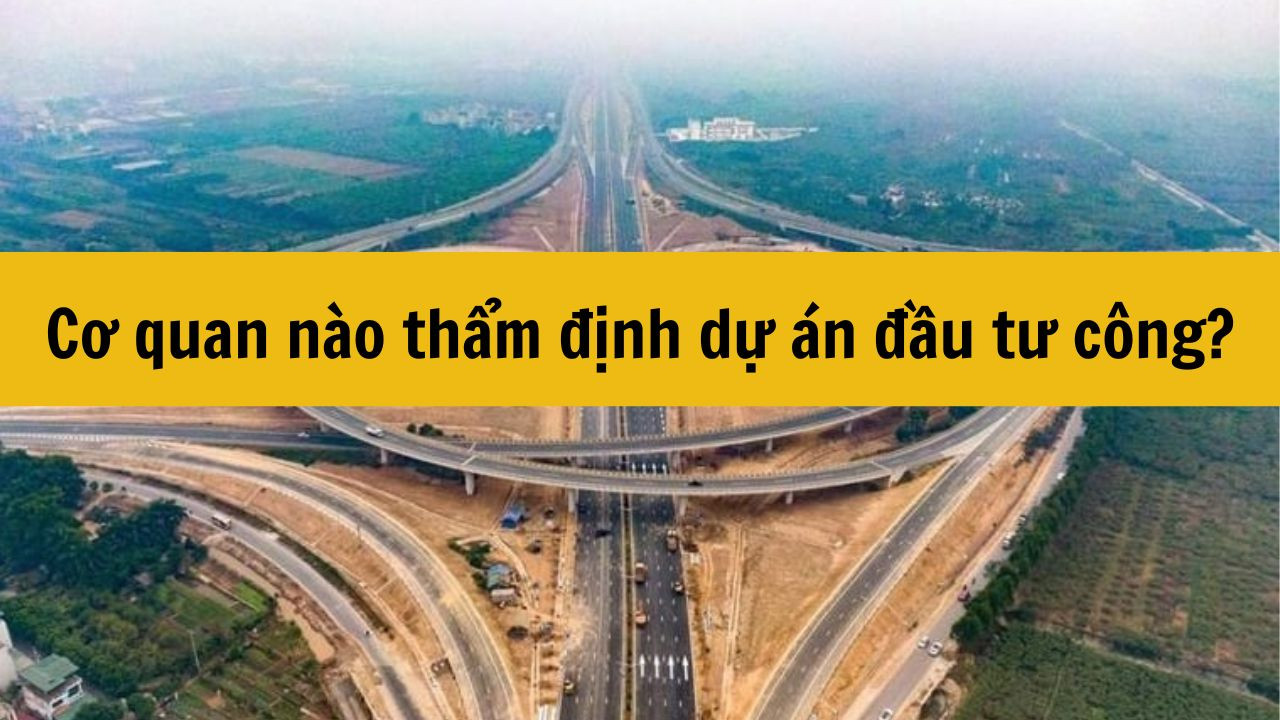 Cơ quan n&agrave;o thẩm định dự &aacute;n đầu tư c&ocirc;ng quy định mới nhất 2025?