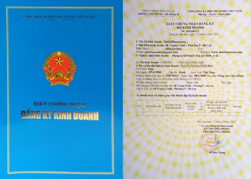 Danh mục ng&agrave;nh nghề kinh doanh Việt Nam mới nhất 2025