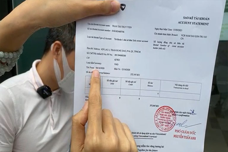 Thủ tục sao k&ecirc; t&agrave;i khoản ng&acirc;n h&agrave;ng mới nhất năm 2025