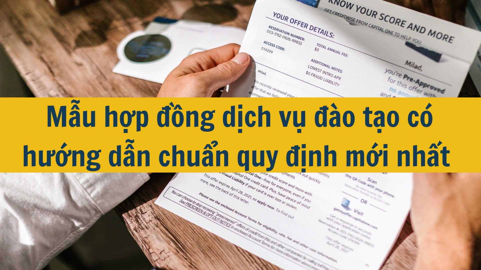 Mẫu hợp đồng dịch vụ đ&agrave;o tạo c&oacute; hướng dẫn chuẩn quy định mới nhất 2025