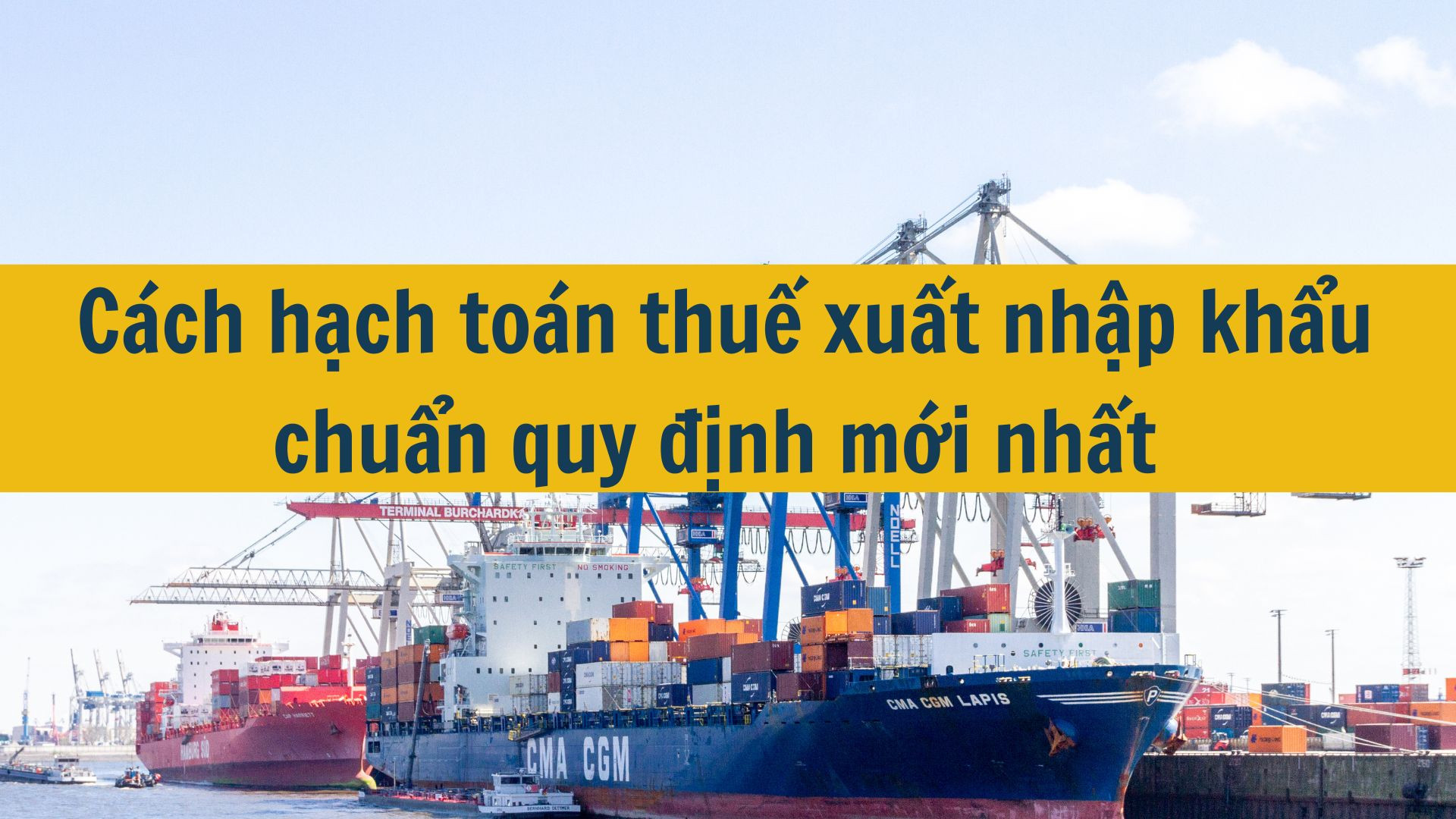Trong qu&aacute; tr&igrave;nh hoạt động xuất nhập khẩu, c&aacute;c khoản thuế như thuế nhập khẩu, thuế xuất khẩu v&agrave; thuế gi&aacute; trị gia tăng đầu v&agrave;o lu&ocirc;n l&agrave; phần kh&ocirc;ng thể thiếu trong chi ph&iacute; của doanh nghiệp. Việc hạch to&aacute;n đ&uacute;ng v&agrave; đủ c&aacute;c khoản thuế n&agrave;y kh&ocirc;ng chỉ gi&uacute;p doanh nghiệp tu&acirc;n thủ đ&uacute;ng quy định ph&aacute;p luật, m&agrave; c&ograve;n đảm bảo minh bạch t&agrave;i ch&iacute;nh, thuận lợi cho việc quyết to&aacute;n, kiểm to&aacute;n v&agrave; ho&agrave;n thuế khi cần. B&agrave;i viết dưới đ&acirc;y sẽ hướng dẫn c&aacute;ch hạch to&aacute;n thuế xuất nhập khẩu theo quy định mới nhất năm 2025 một c&aacute;ch dễ hiểu v&agrave; s&aacute;t với thực tiễn kế to&aacute;n hiện nay.