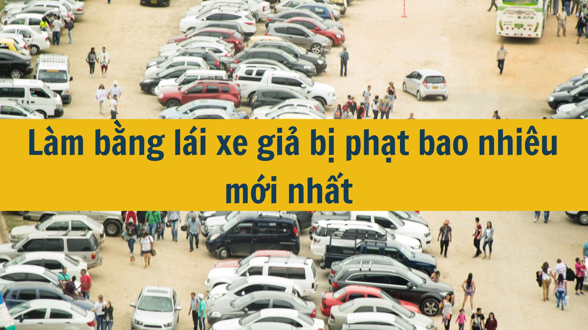 L&agrave;m bằng l&aacute;i xe giả bị phạt bao nhi&ecirc;u mới nhất 2025?