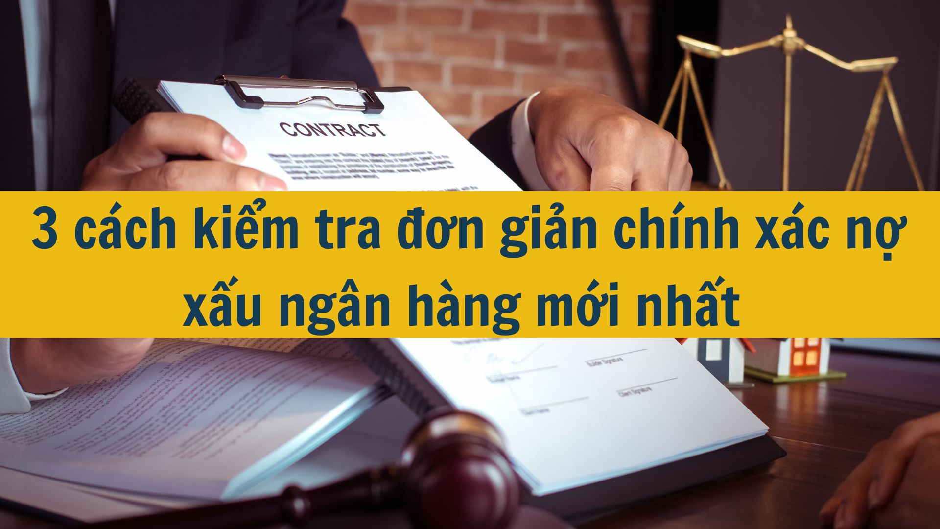 3 c&aacute;ch kiểm tra đơn giản ch&iacute;nh x&aacute;c nợ xấu ng&acirc;n h&agrave;ng mới nhất 2025
