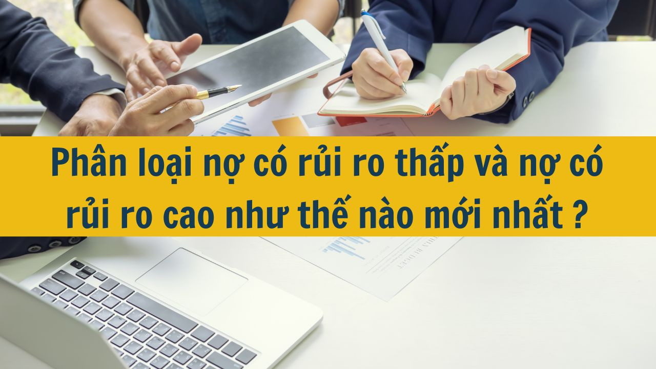 Ph&acirc;n loại nợ c&oacute; rủi ro thấp v&agrave; nợ c&oacute; rủi ro cao như thế n&agrave;o mới nhất 2025?