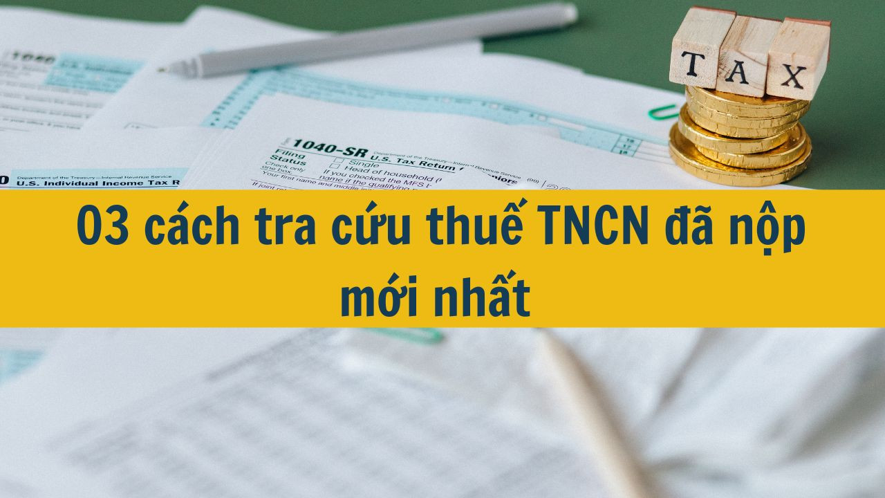 03 c&aacute;ch tra cứu thuế TNCN đ&atilde; nộp mới nhất 2025
