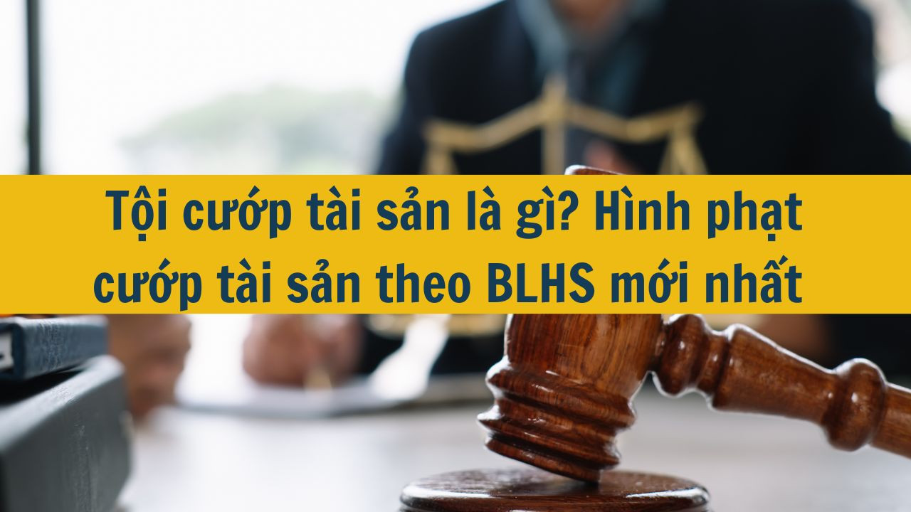 Tội cướp t&agrave;i sản l&agrave; g&igrave;? H&igrave;nh phạt cướp t&agrave;i sản theo BLHS mới nhất 2025