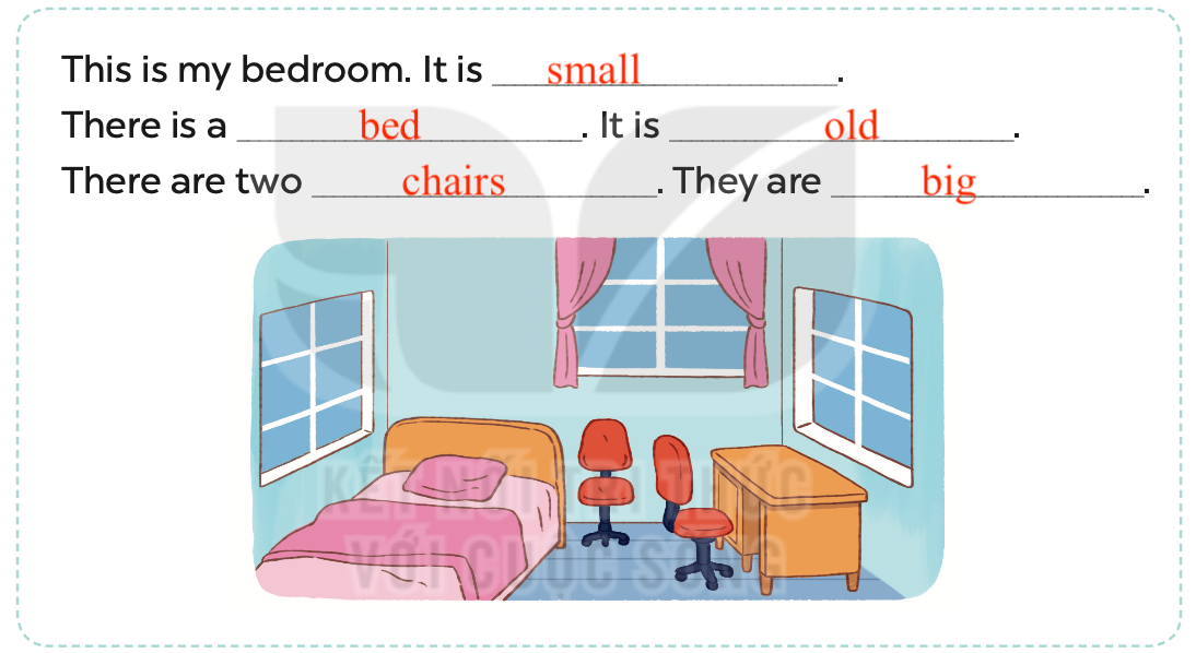 Tiếng Anh lớp 3 Unit 14: My bedroom - Kết nối tri thức (ảnh 1)