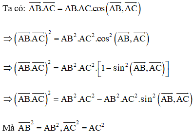 Chứng minh rằng với mọi tam giác ABC, ta có (ảnh 1)