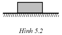 Vật nặng 0,5kg đặt trên mặt sàn nằm ngang H. 5.2 .Hãy biểu diễn các vectơ (ảnh 1)