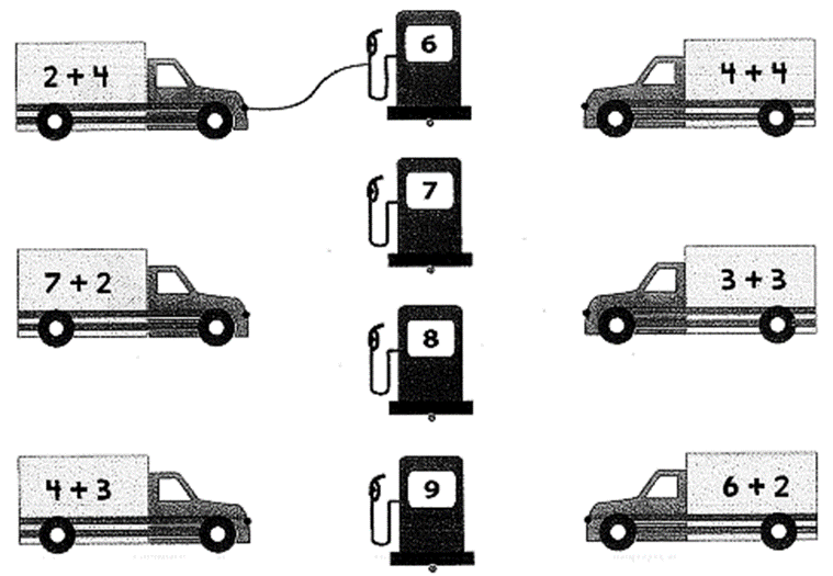 Bài tập cuối tuần Toán lớp 1 (Kết nối tri thức) Tuần 10 có đáp án (ảnh 1)