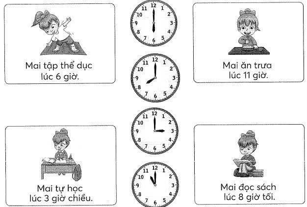 Bài tập cuối tuần Toán lớp 1 (Kết nối tri thức) Tuần 32 có đáp án (ảnh 1)