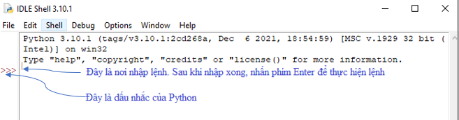 Giải Tin học 10 Bài 16: Ngôn ngữ lập trình bậc cao và python - Kết nối tri thức (ảnh 1)