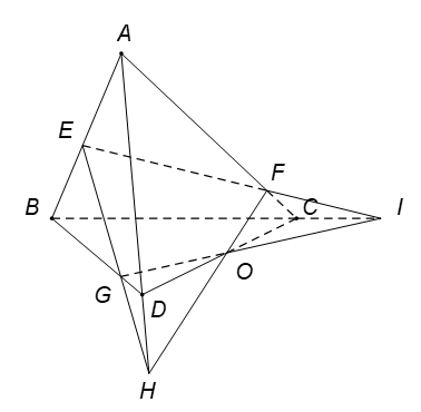 Trắc nghiệm Đại cương về đường thẳng và mặt phẳng có đáp án  – Toán lớp 11 (ảnh 2)