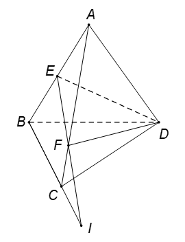 Trắc nghiệm Đại cương về đường thẳng và mặt phẳng có đáp án  – Toán lớp 11 (ảnh 10)