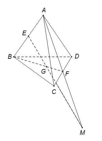 Trắc nghiệm Đại cương về đường thẳng và mặt phẳng có đáp án  – Toán lớp 11 (ảnh 18)