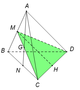 Trắc nghiệm Đại cương về đường thẳng và mặt phẳng có đáp án  – Toán lớp 11 (ảnh 24)