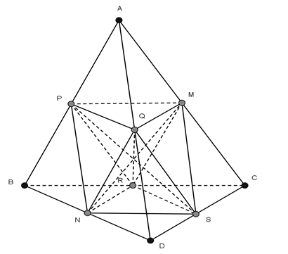 Trắc nghiệm Hai đường thẳng chéo nhau và hai đường thẳng song song có đáp án – Toán lớp 11 (ảnh 11)