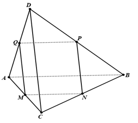 Trắc nghiệm Hai đường thẳng chéo nhau và hai đường thẳng song song có đáp án – Toán lớp 11 (ảnh 13)
