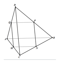 Trắc nghiệm Đường thẳng và mặt phẳng song song có đáp án – Toán lớp 11 (ảnh 2)