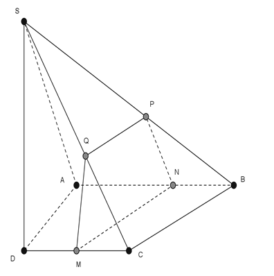 Trắc nghiệm Đường thẳng và mặt phẳng song song có đáp án – Toán lớp 11 (ảnh 19)