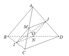 Trắc nghiệm Hai đường thẳng vuông góc có đáp án – Toán lớp 11 (ảnh 2)