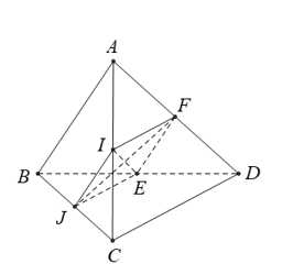 Trắc nghiệm Hai đường thẳng vuông góc có đáp án – Toán lớp 11 (ảnh 10)