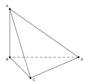 Trắc nghiệm Đường thẳng vuông góc với mặt phẳng có đáp án – Toán lớp 11 (ảnh 5)