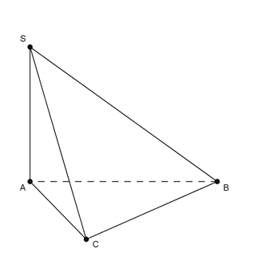 Trắc nghiệm Đường thẳng vuông góc với mặt phẳng có đáp án – Toán lớp 11 (ảnh 7)