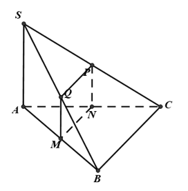 Trắc nghiệm Đường thẳng vuông góc với mặt phẳng có đáp án – Toán lớp 11 (ảnh 18)