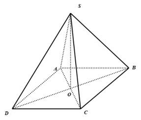 Trắc nghiệm Đường thẳng vuông góc với mặt phẳng có đáp án – Toán lớp 11 (ảnh 19)