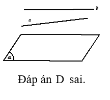 Trắc nghiệm Hai mặt phẳng vuông góc có đáp án – Toán lớp 11 (ảnh 7)
