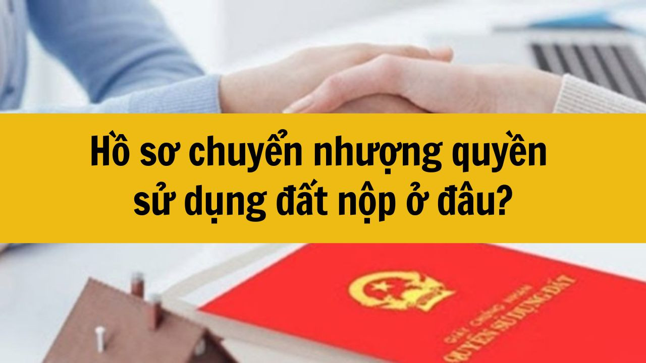 Hồ sơ chuyển nhượng quyền sử dụng đất nộp ở đâu?